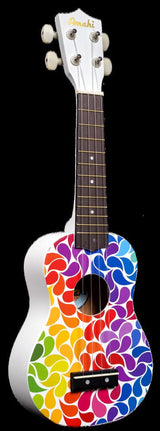 Rainbow Flower Ukulele