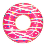 Sprinkled Glazed Donut Pool Float