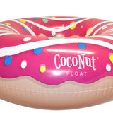 Sprinkled Glazed Donut Pool Float