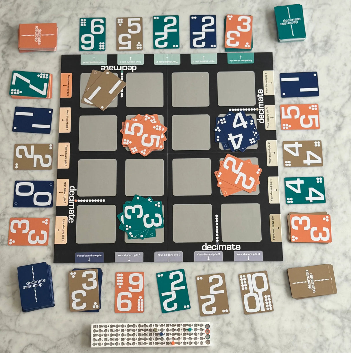 Decimate Multi Player Solitaire