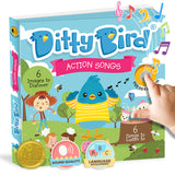 Action Songs Sound Book Ditty Bird