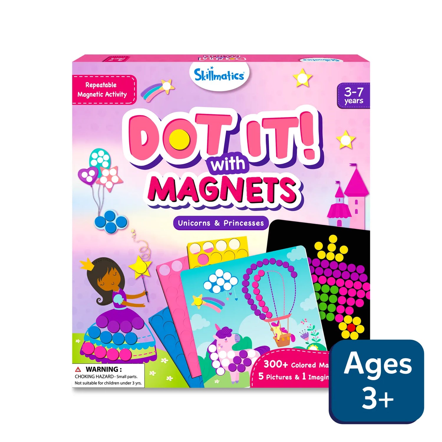 Dot It with Magnets! Unicorns & Princesses