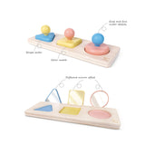 Mirror Shape Montessori Puzzle