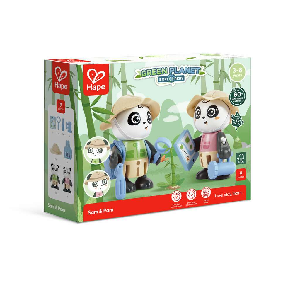 Green Planet Explorers Sam and Pam Set
