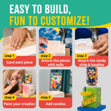 Candy Dispenser Woodworking Kit