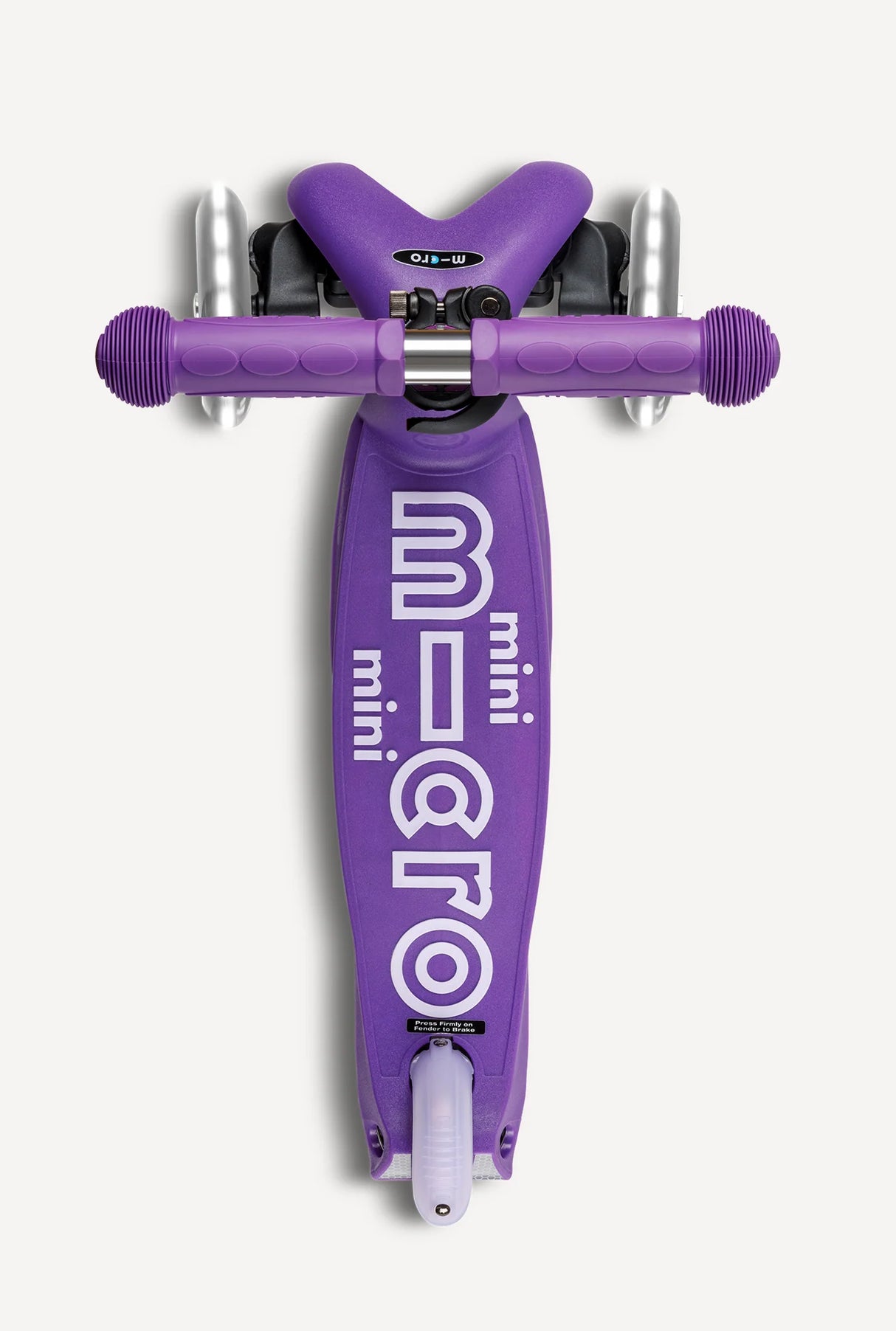 Mini Deluxe LED Foldable Purple Scooter