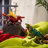 Fire Saurian Vs Jungle Lizard
