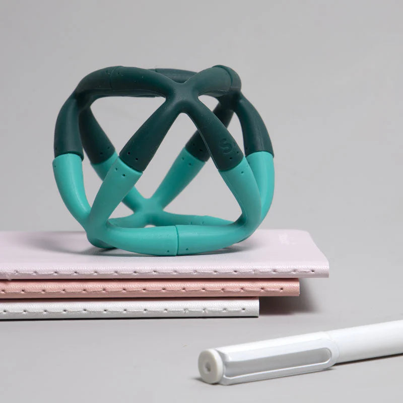 Fleks Flexible Silicone Fidget Magnets - Evergreen
