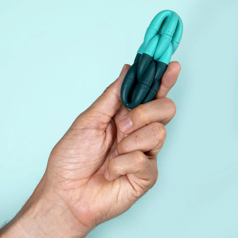 Fleks Flexible Silicone Fidget Magnets - Evergreen