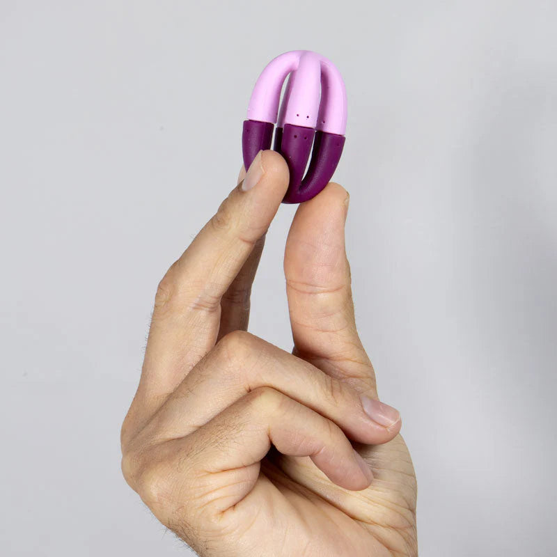 Fleks Flexible Silicone Fidget Magnets - Mulberry