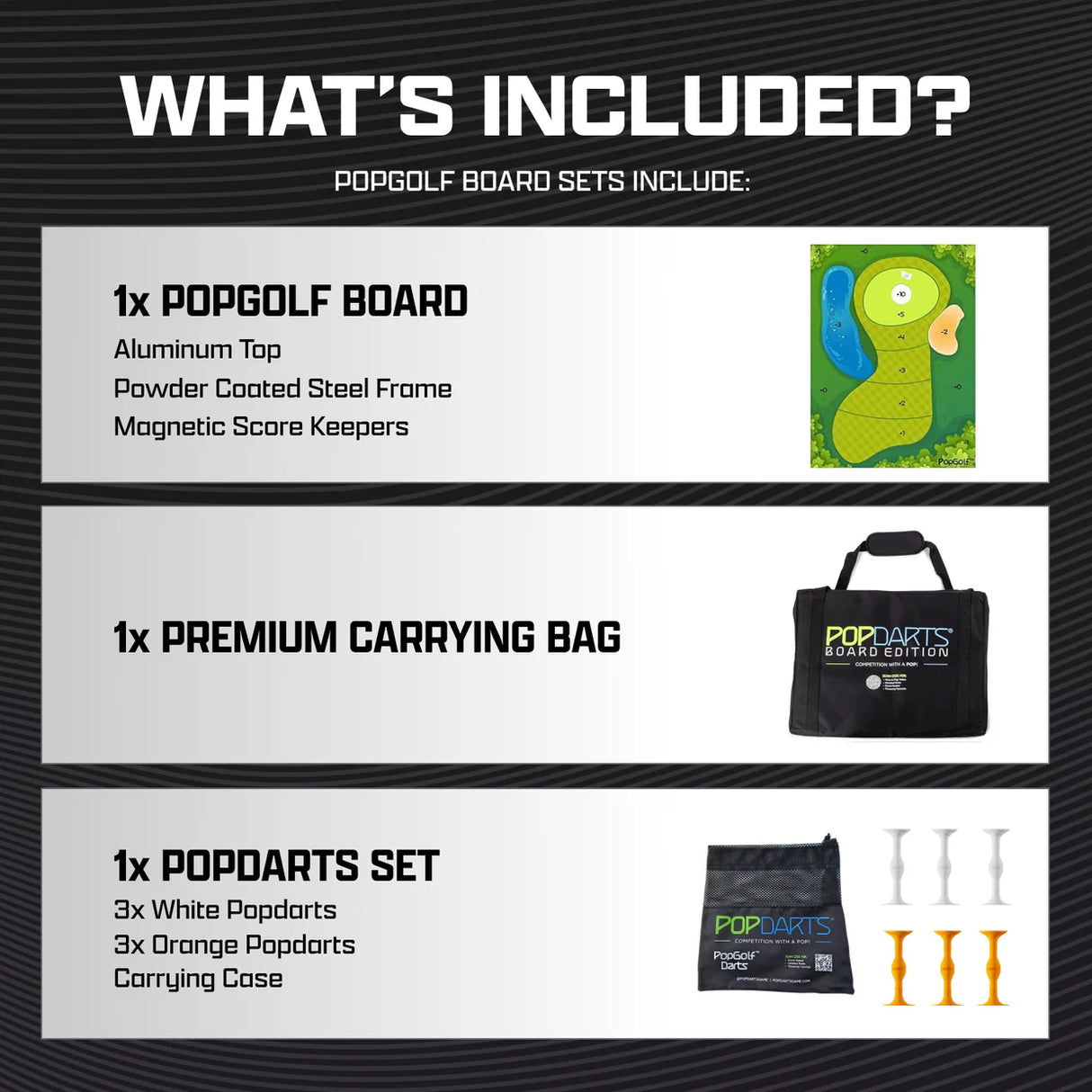 Popdarts PopGolf Board Set