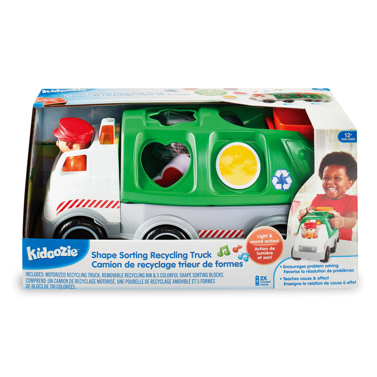 Shape Sorting Recycling Truck