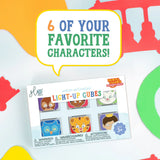 Daniel Tiger Light Up Cubes 6Pk