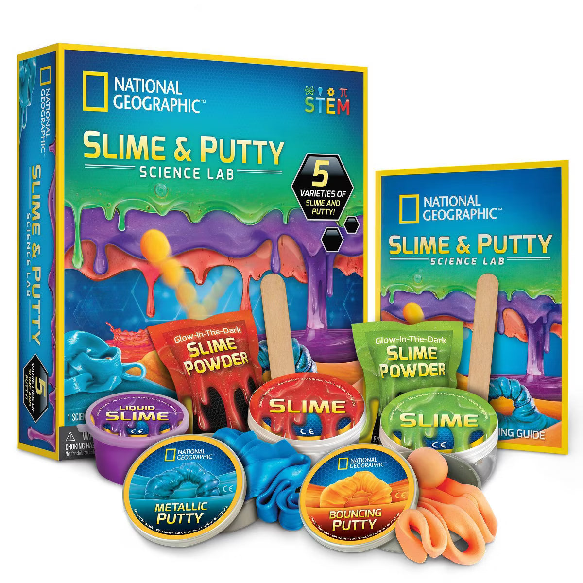 National Geographic Slime And Putty Science Lab