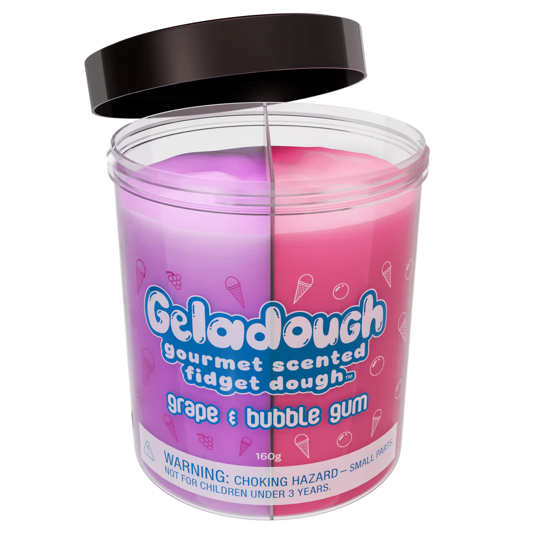 Grape And Bubble Gum Geladough