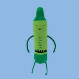 The Day the Crayons Quit 12" Plush - Green Crayon