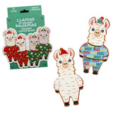 Llamas In Holiday Pajamas