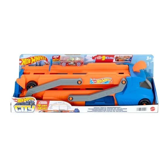 Hot Wheels City Transporter Truck with 1 Die-Cast Car