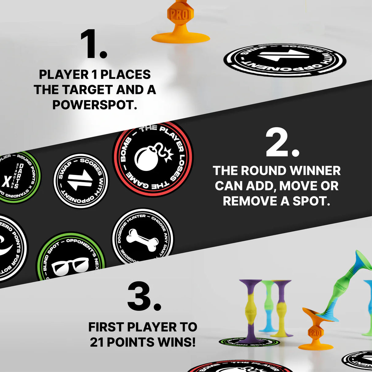 Popdarts Power Spots
