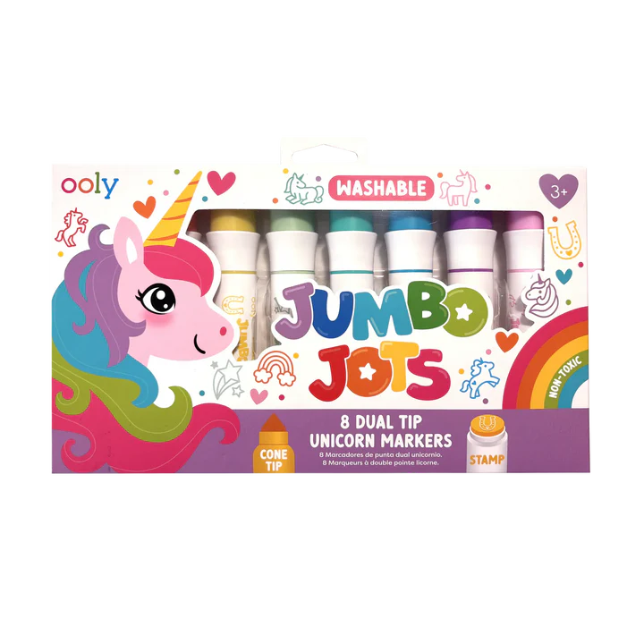 Unicorn Markers Jumbo Dots Dual Tip