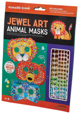 Animal Masks Jewel Art