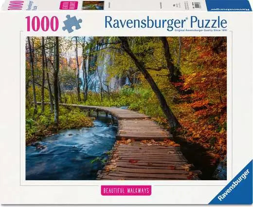 1000 pc Autumnal Forest Path Puzzle