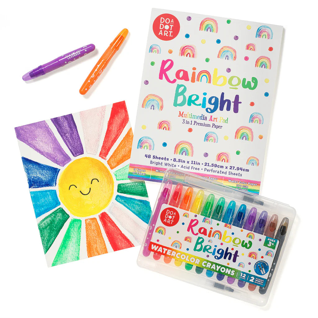Multimedia Art Pad Rainbow Bright