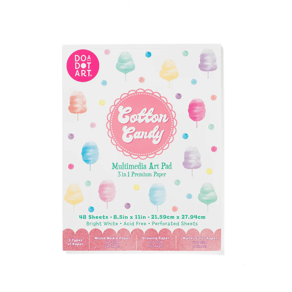 Multimedia Art Pad Cotton Candy