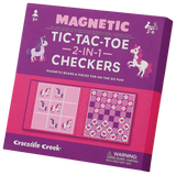 Unicorn Magnetic Checkers And Tic Tac
