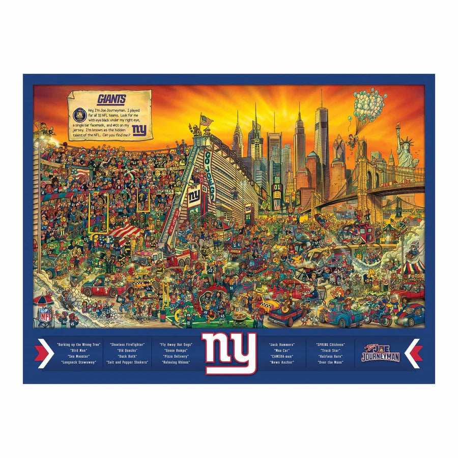 500 pc NY Giants Puzzle