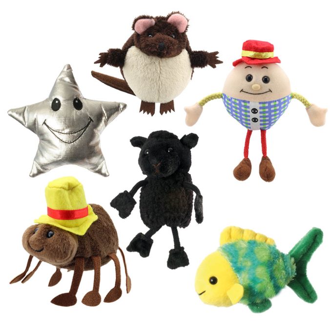 Nursery Rhymes Finger Puppet Set