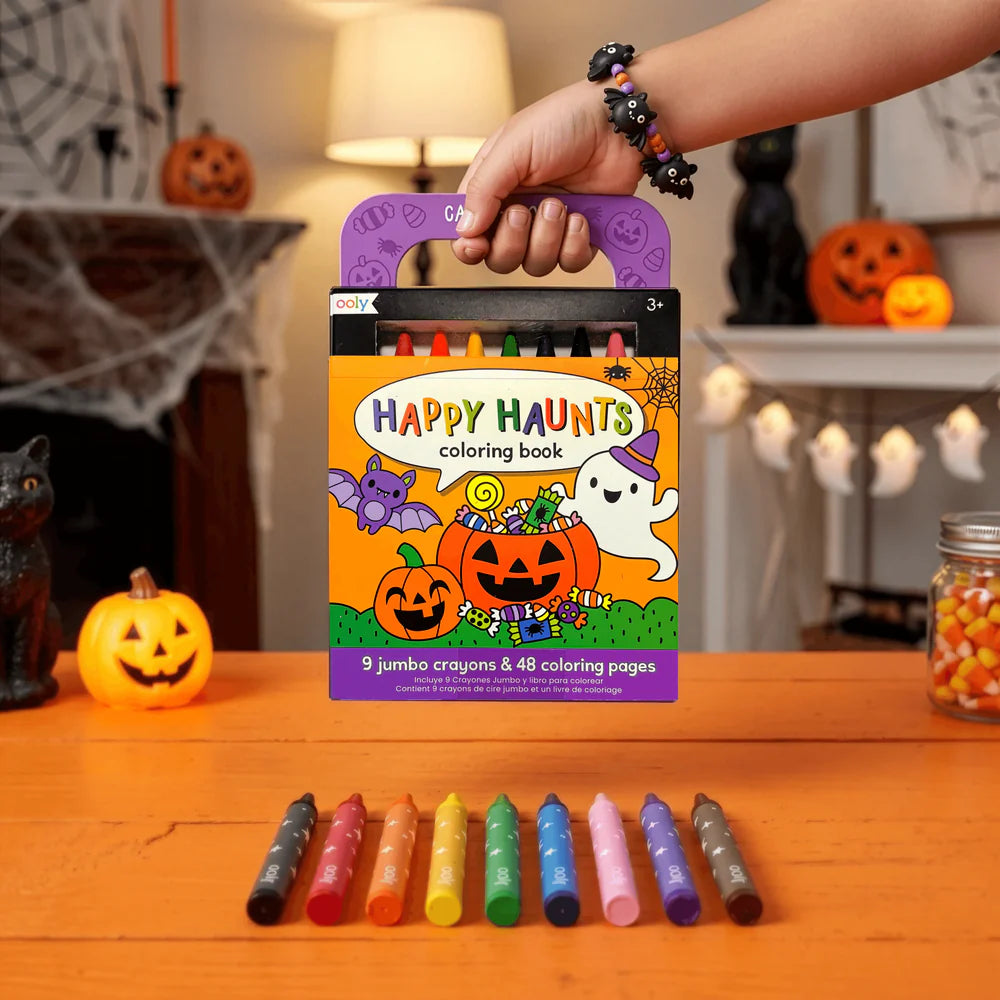 Happy Haunts Carry Along Coloring