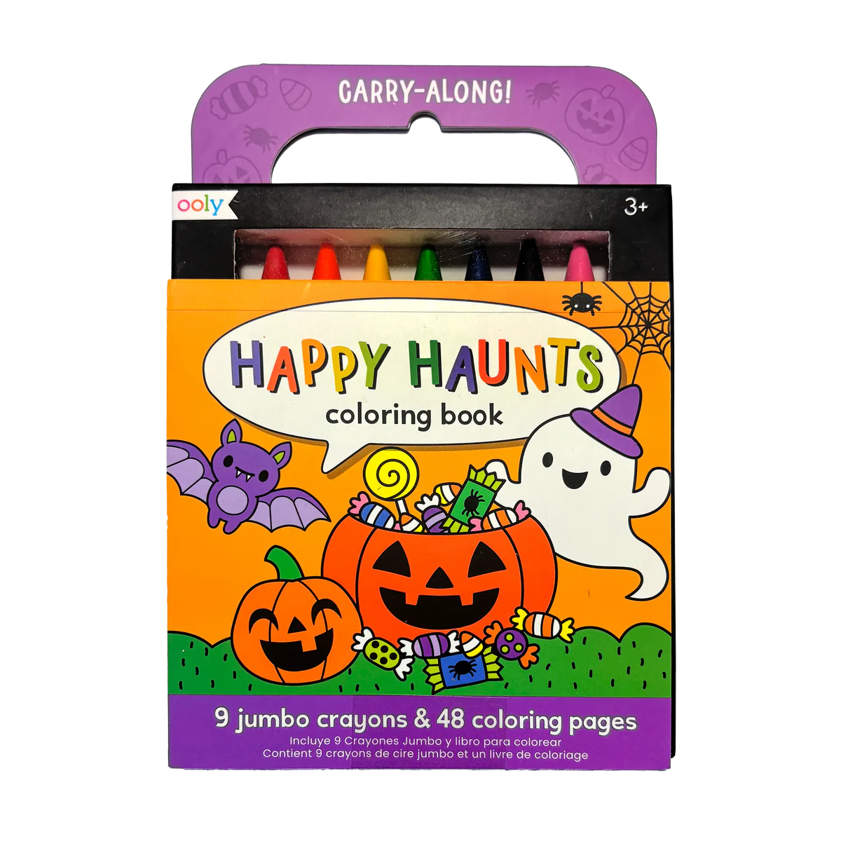 Happy Haunts Carry Along Coloring