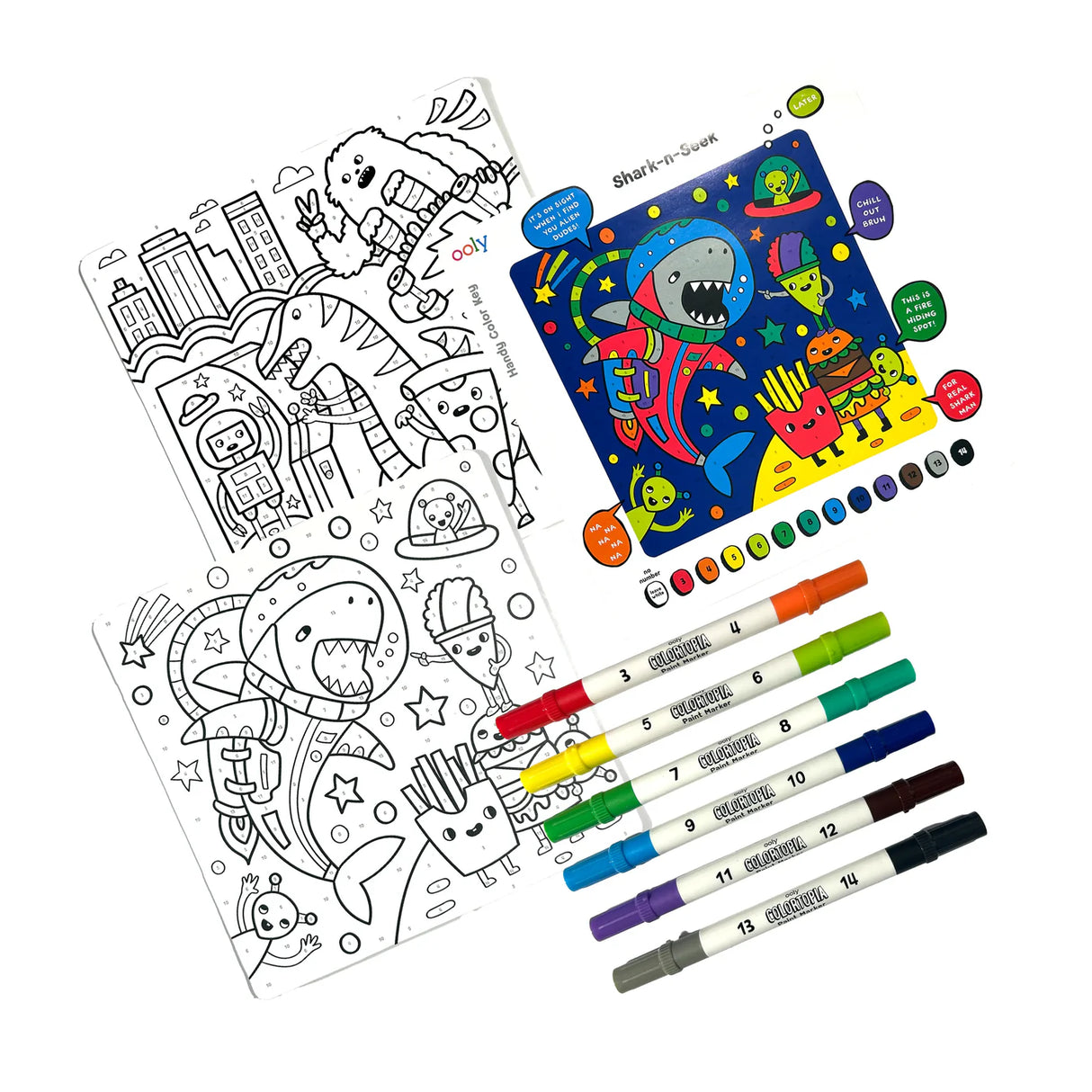 Colortopia Color By Number Epic Adventures