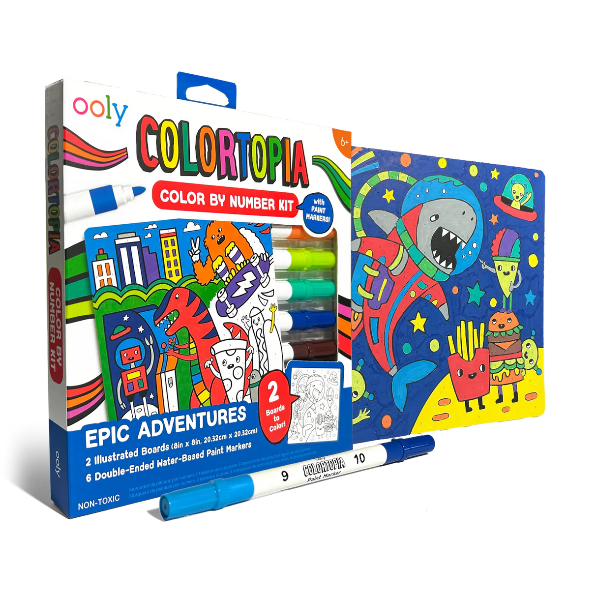 Colortopia Color By Number Epic Adventures