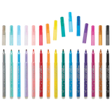 Rainbow Sparkle Glitter Markers