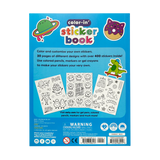 Color-in Sticker Book