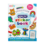 Color-in Sticker Book