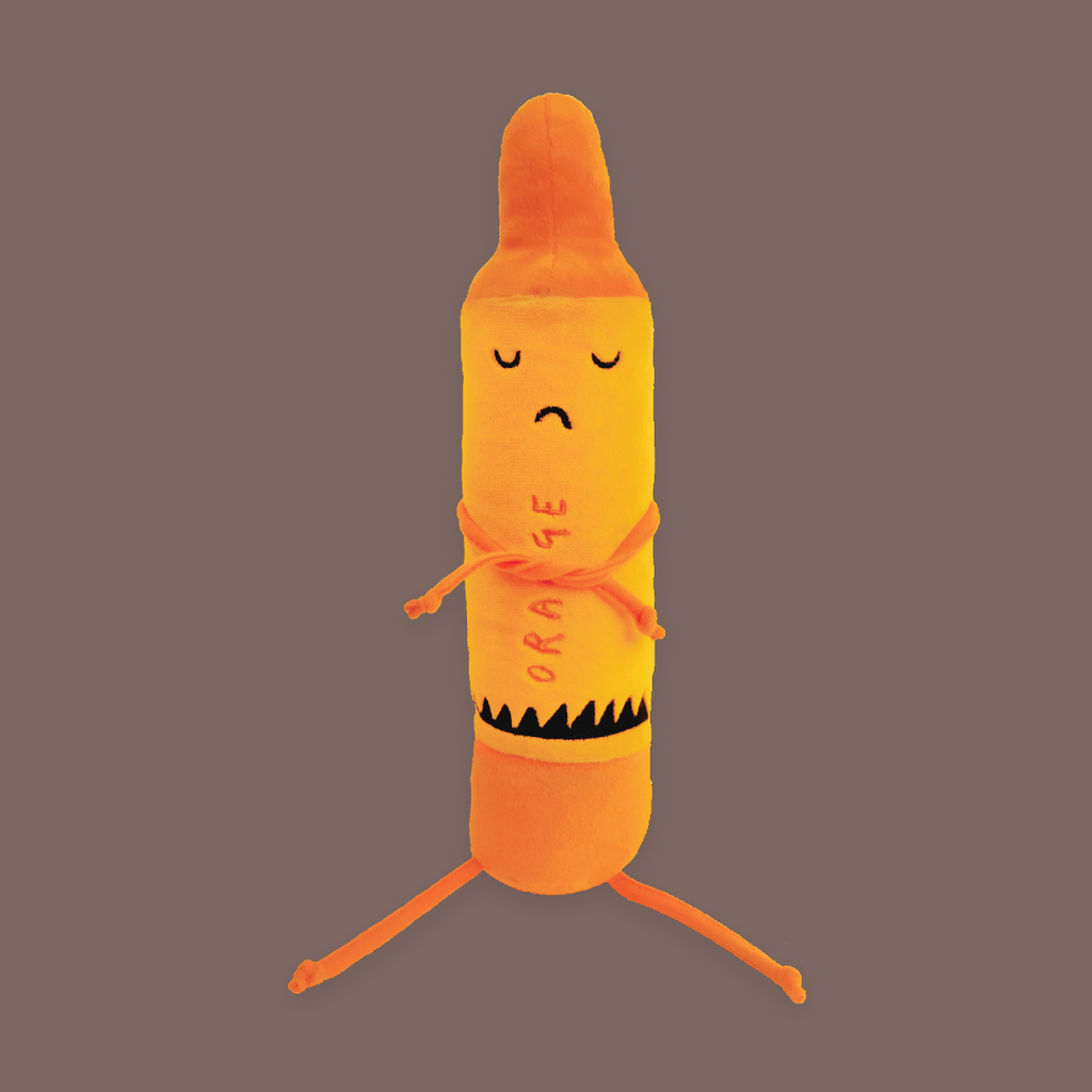 The Day the Crayons Quit 12" Plush-Orange