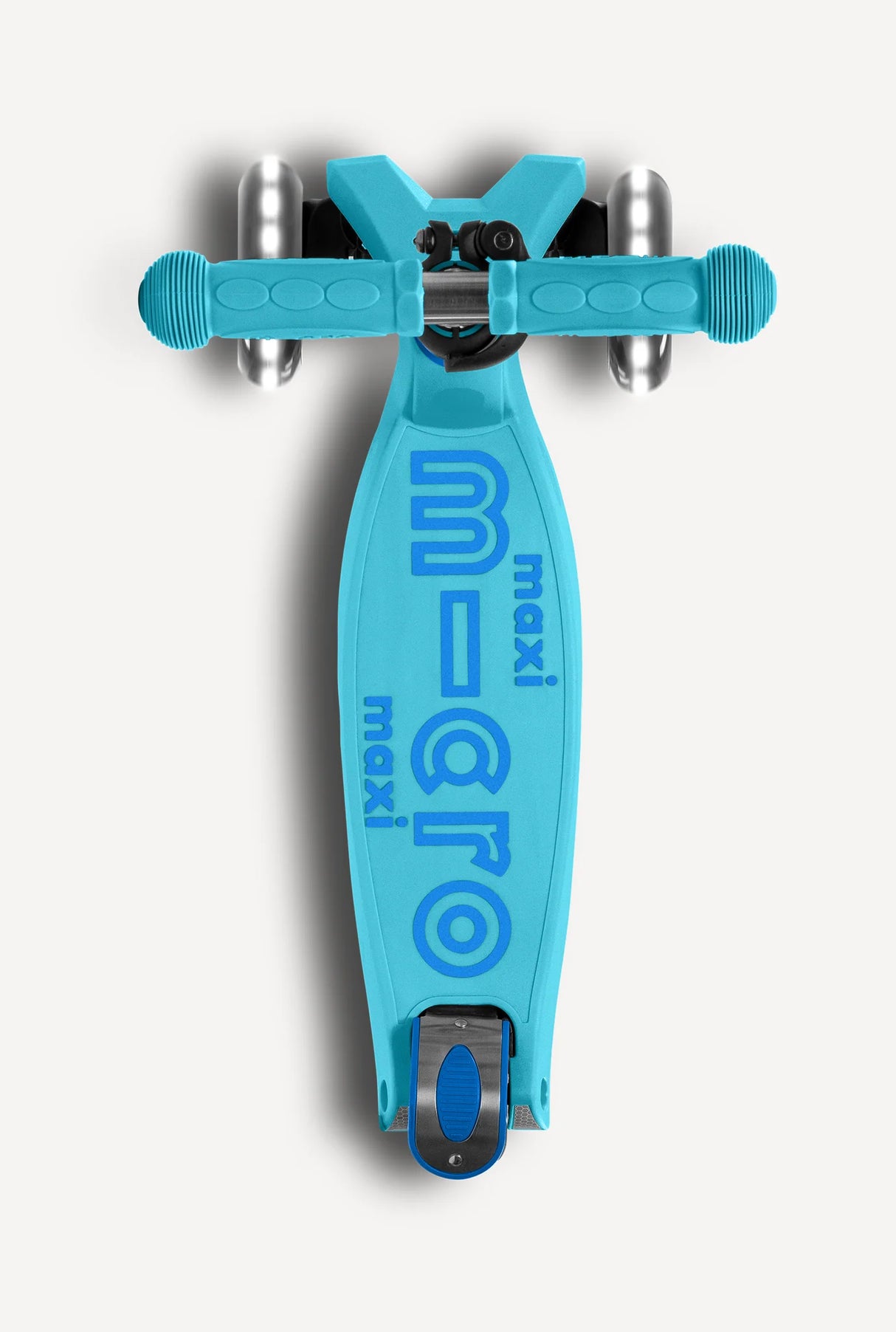 Maxi Deluxe LED Foldable Bright Blue Scooter