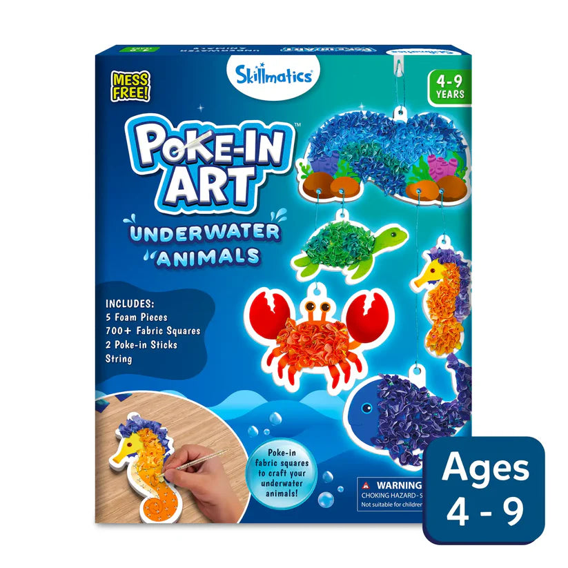 Underwater Animals Poke In Art