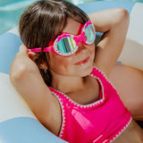 Ribbon Glam Swim Goggles