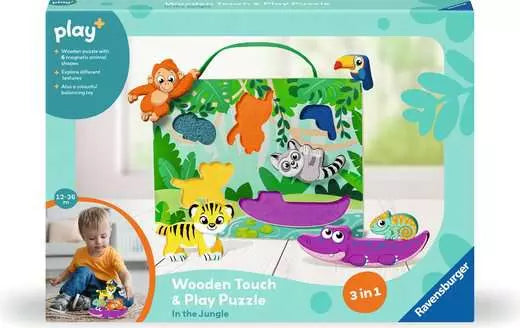 Play+ Jungle Wooden Puzzle