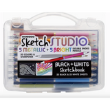 Black And White Travel Sketch Studio