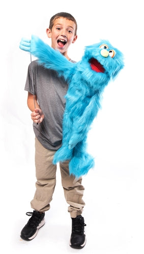 Silly Puppets Blue Monster 30"