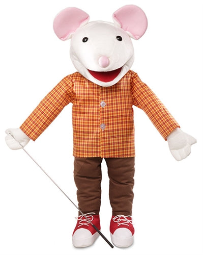 Silly Puppets Mouse with Sneakers 25"