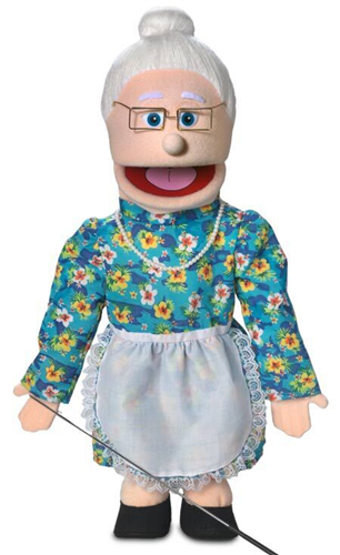 Silly Puppets Granny 25"