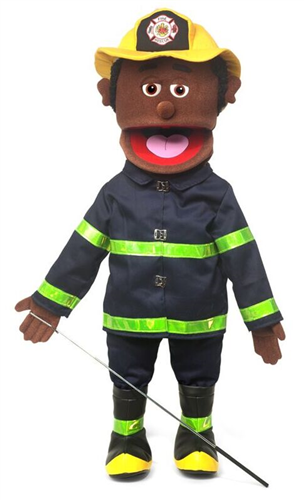 Silly Puppets Fireman 25"