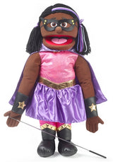 Silly Puppets Superhero Girl 25"