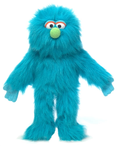 Silly Puppets Blue Monster 14"